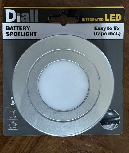 Diall led push lights battery - diall,