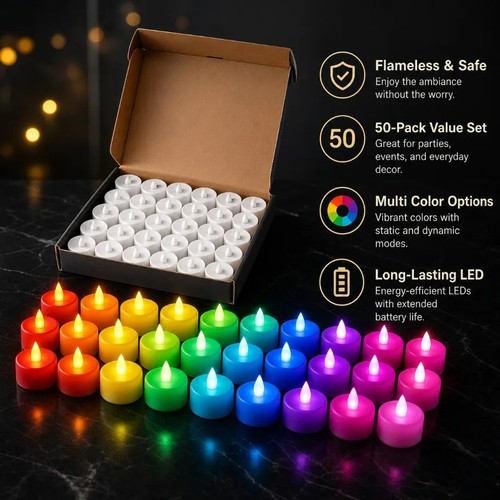 Led tea lights candles - tea,