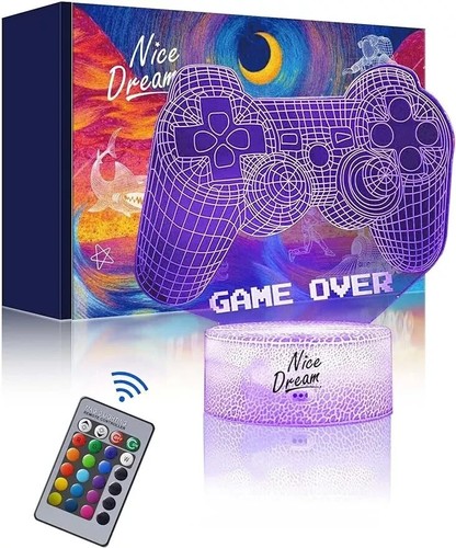 Gamepad night light - 3d,
