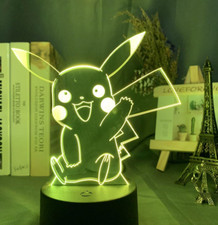 Pokemon Pikachu Acrylic LED