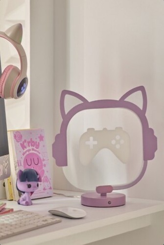 Next lilac purple cat - next, gamer