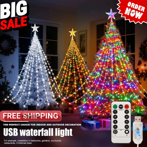 Led christmas tree lights - led,