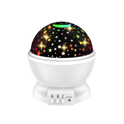 Rotating led galaxy - galaxy, starry