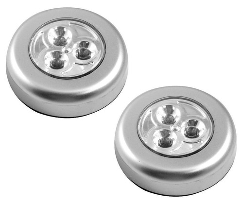 Led round lights stick - 2x,